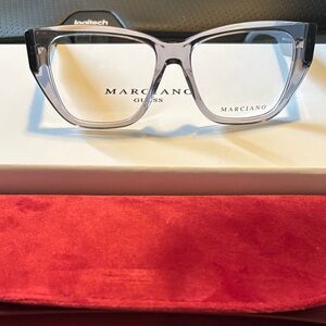 Marciano Guess UE Translucent Gray Cat-Eye Glasses
